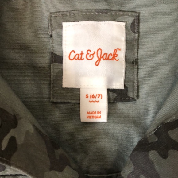 Boys light canvas jacket - Picture 3 of 5